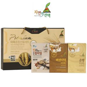 자연의선택 마죽 종합 선물세트 5호 900g(버섯더덕+15곡+은행)