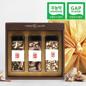 [웰굿]무농약GAP인증 표고버섯 더편리한세트(통버섯외2종)