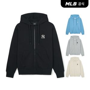 [MLB] 베이직 미디움로고 후드집업 (4 COLOR)