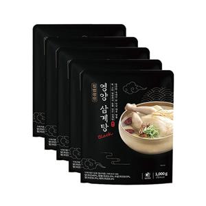 집밥장인 참이맛 영양삼계탕 블랙 1kg X 5개