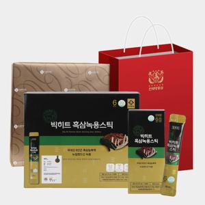 [천제명홍삼][천제명] 6년근 흑삼스틱 빅히트 흑삼녹용 (10ml x