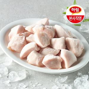 [하림] 자연실록 동물복지 IFF 한입 닭가슴살 1kg 1봉