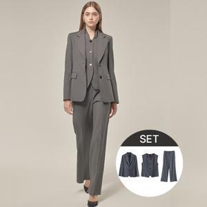 스테파넬 24FW 수트 셋업 3PCS 세트