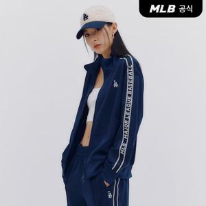 [MLB] 베이직 애슬레저 져지 스텐드넥 집업 LA (Navy)