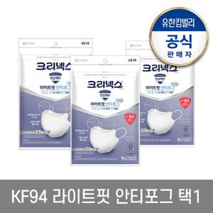 [크리넥스]KF94 라이트핏 안티포그마스크 5px6개(소/중/대/특대)