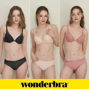 [Wonderbra] 에센셜 원더부스트 라이트베이지+샌드핑크+블랙