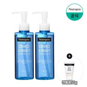 [뉴트로지나] 클렌징 오일 200ml x2+(증)젠틀폼50g