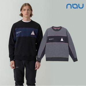 정가139000 nau 남성 M POLARTEC FLEECE CREW TS _1NUTSW0003