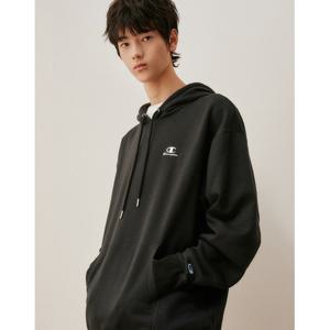 [챔피온]Champion 남녀공용 C%2bChampion 로고 Classic Fleece 기모 후디 블랙 CKTS2F508BK