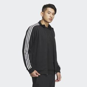 [adidas][남녀공용] 스포티한 트랙재킷인 3선 레귤러핏 더블니트 트랙탑(IA9378)