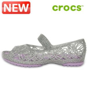 크록스 아동 샌들 /H12- 202602-0R2Isabella Glitter Flat (childrens) 키즈화