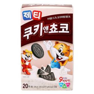 동서 제티 쿠기앤초코 340G