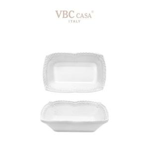 [정식수입]VBC까사 메를레토 사각찬기 화이트 13cm : VB10485-1