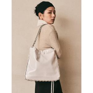 AR_Leather chain shoulder bag_2color