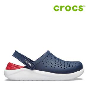 크록스 샌들 /F13- 204592-4CC / LiteRide Clog Navy-Pepper