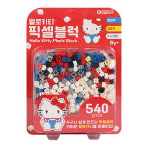 산리오 헬로키티 픽셀블럭 540pcs 디폼 나노 블럭 0