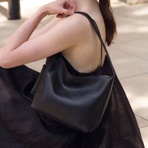 Mini pulpy hobo bag Black