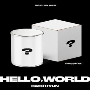 [CD]백현 - 미니 4집 [Hello, World] (Pineapple Ver.) / Baekhyun - 4Th Mini Album [Hello, World] (Pineapple Ver.)