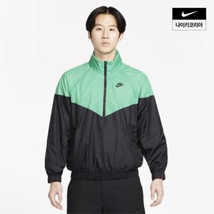 맨즈 나이키 스포츠웨어 윈드러너 언라인드 우븐 아노락 NIKE DQ4911-324