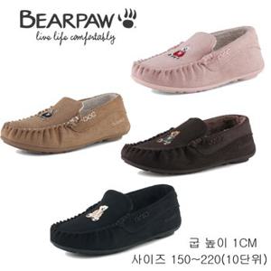 베어파우(BEARPAW)아동(kids) DOLLIE BEAR  모카신 4종택1 (K820)