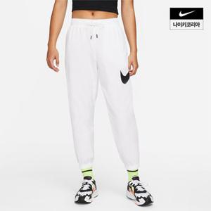 우먼스 나이키 스포츠웨어 에센셜 HBR 미드라이즈 우븐 팬츠 AS NIKE DM6184-100