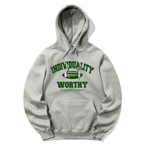 RUGBY VARSITY LOGO HOODIE - 럭비 로고 후드티 - 9 COLORS