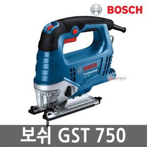 보쉬 GST750 유선 직쏘 520W 오비탈 목재날 포함 속도조절 전기톱 목재절단