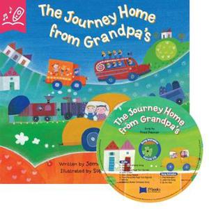 노부영 송 애니메이션 세이펜 The Journey Home from Grandpa`s (Paperback + Hybrid CD)