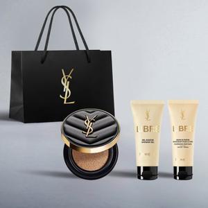 [9월/SSG단독] 엉크르 드 뽀 쿠션 세트(+샤워젤 50ml+바디로션 50ml+쇼핑백)