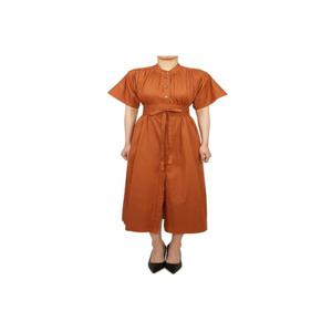 바네사 브루노 챠오 여성 반팔 롱 원피스 4EVA69 V08041 116