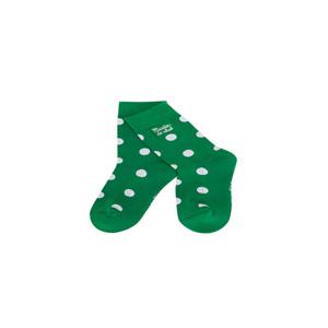 Dot pattern Socks_GREEN