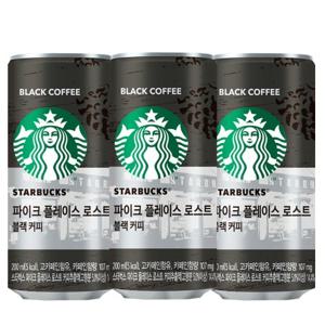 동서 스타벅스 파이크 플레이스로스트 블랙커피 200ml x 36캔