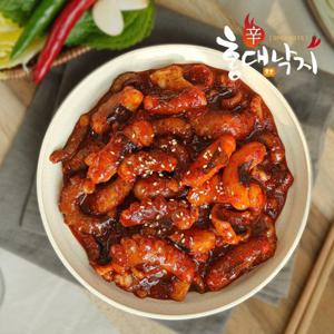 홍대낙지 300g 6팩 (1.8kg) 수제양념 낙지볶음