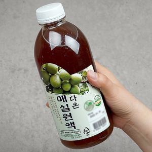 [다온영농조합] 다온_무농약 매실원액 900ml x 2병