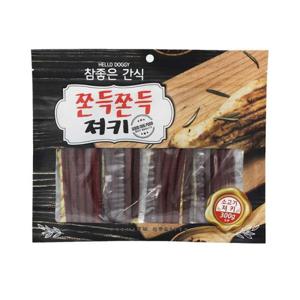 [참좋은간식] 쫀득쫀득 소고기져키300g x6개