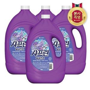 샤프란 실내건조 아로마 브리즈 3.1L x 4개