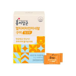 [정관장] 홍이장군 멀티비타민미네랄 구미 망고맛 2.5g*60개