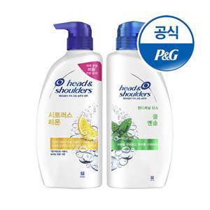 [세계판매1위 샴푸][헤드앤숄더]헤드앤숄더 샴푸/린스 850ml,750ml 2개