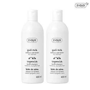 [1+1] 지아자 산양유 단백질 샴푸 400ml (손상모)