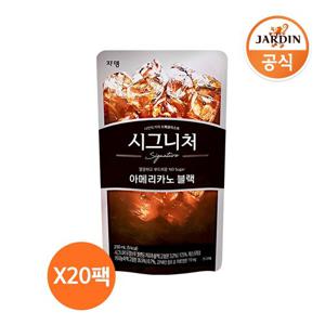 [쟈뎅] 시그니처 아메리카노 블랙 파우치 230ml X 20개입