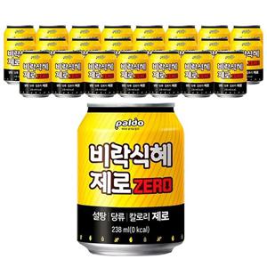 팔도 비락식혜 제로 238ml x 24캔