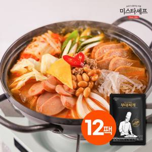 [미스타셰프] 부대찌개 600g x 12팩