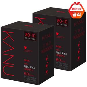 동서 맥심 카누 마일드 레귤러 50T+10T X 2개