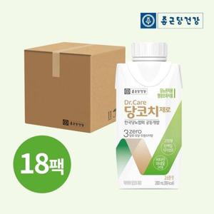 갤러리아_종근당건강 닥터케어 당코치 제로  200ml 18개 (1box)