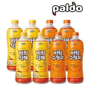 갤러리아_[팔도]비락 식혜 1.5L x 4개+수정과 1.5L x 4개