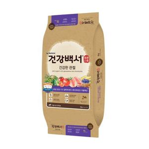 [사료100g추가증정]건강백서 건강한관절 맞춤 강아지사료 6kg /애견사료