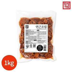 갤러리아_한성기업 연근조림 1kg x 1봉