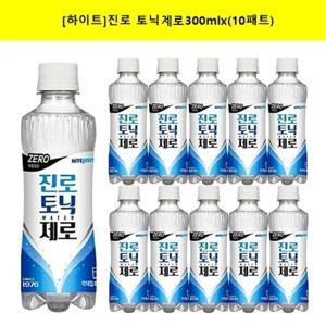 [하이트] 진로토닉제로300mlx(10패트)/토닉워터/토닉워터제로