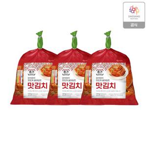 종가 맛김치 4.8kg (1.6kg * 3개)