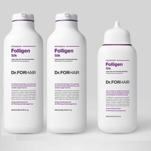 [닥터포헤어] 폴리젠 실크 샴푸 500mlx2  +  폴리젠 실크 트리트먼트 300ml